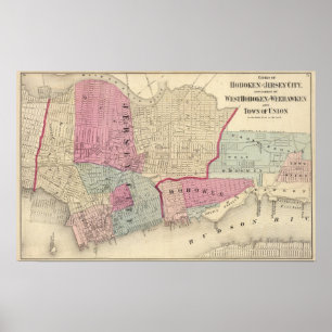Poster Hoboken, Jersey City