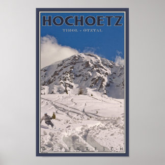 Poster Hochoetz Powder Day