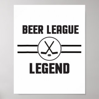 Poster Hockey da Lenda da Liga
