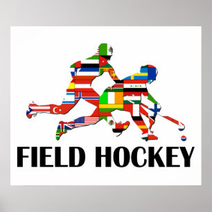 Póster Hockey de campo