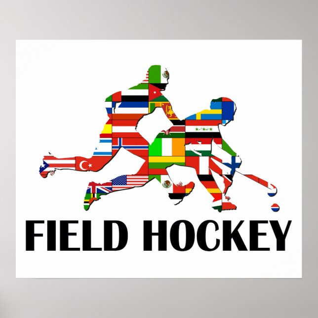 Póster Hockey de campo (Frente)