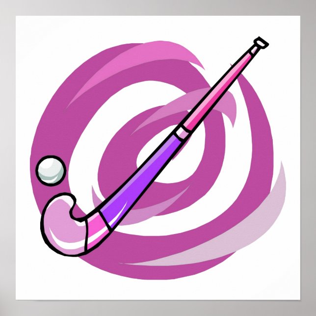 Póster Hockey de campo (Frente)