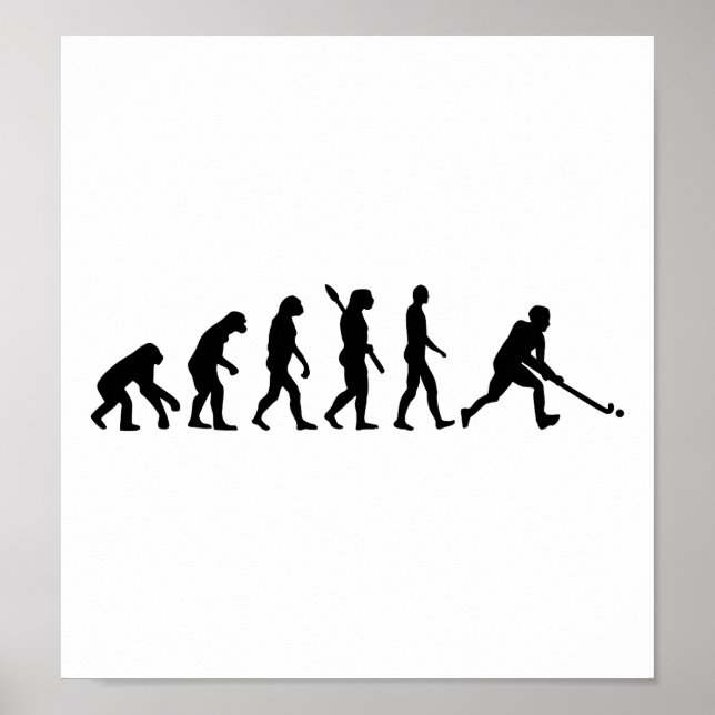 Poster Hockey de campo evolutivo (Frente)