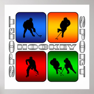 Póster Hockey espetacular