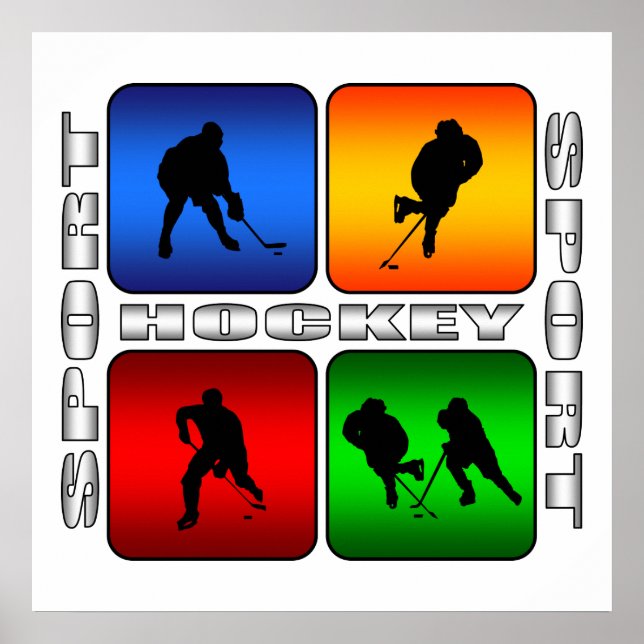 Póster Hockey espetacular (Frente)