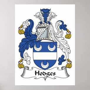 Poster Hodges Family Crest