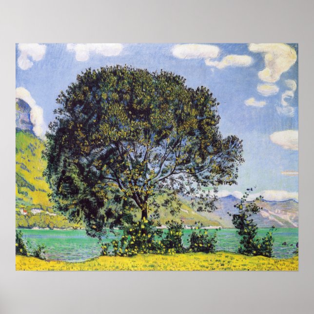 Poster Hodler - Árvore Em Brienzersee 1906 (Frente)