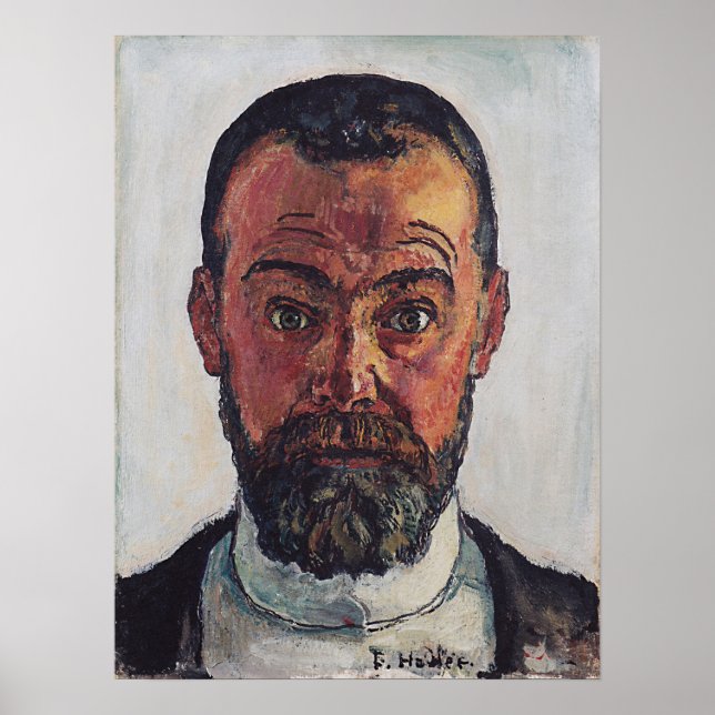 Poster Hodler - autorretrato (Frente)
