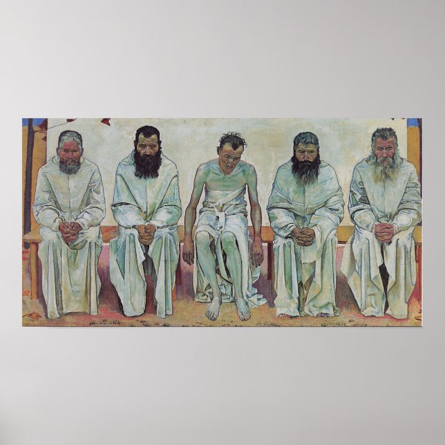 Poster Hodler - Cansado Da Vida 1892 (Frente)