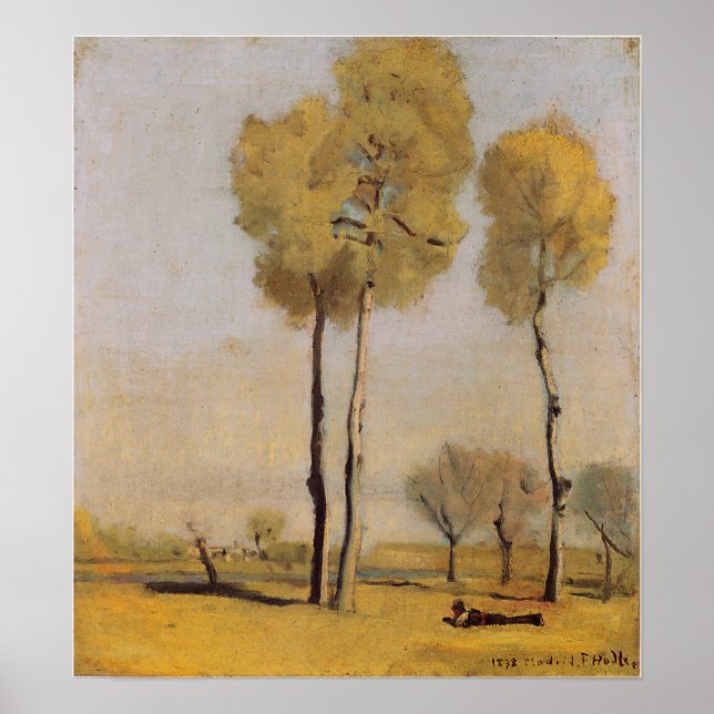 Poster Hodler - Paisagem Espanhola 1878 (Frente)