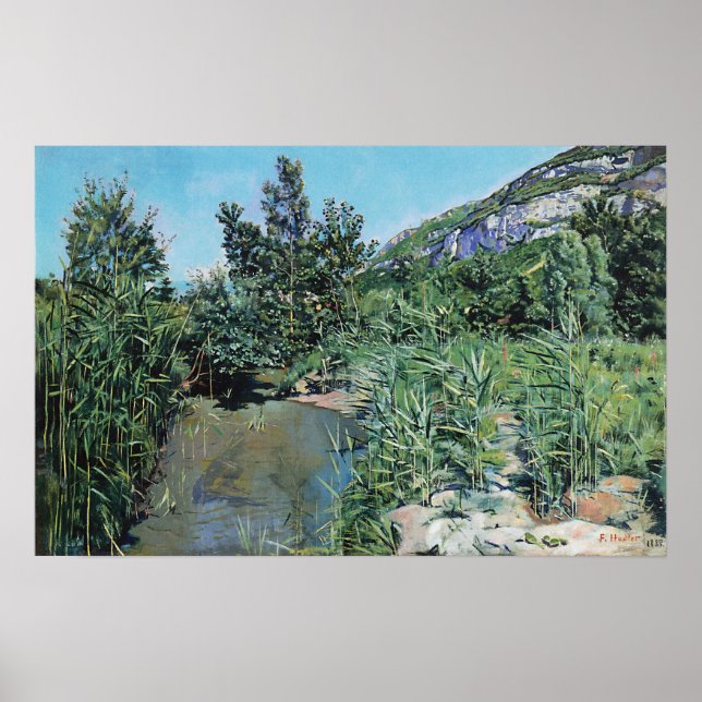 Poster Hodler - Saleve 1890 (Frente)