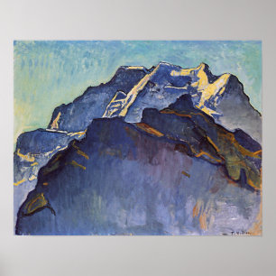 Poster Hodler - Virgo Massif E Black Monk 1911