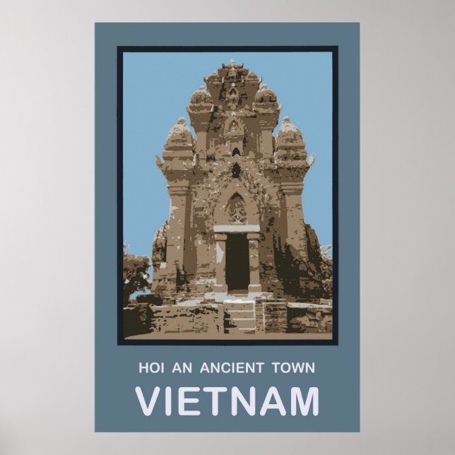 Poster Hoi An Antiga Town Vietnam (Frente)