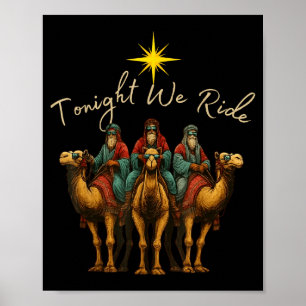 Poster Hoje à Noite Cavalgamos Três Reis Magos Natal Nati