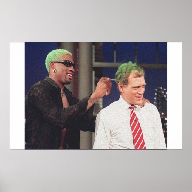 Poster Hoje é o Rodman (Frente)