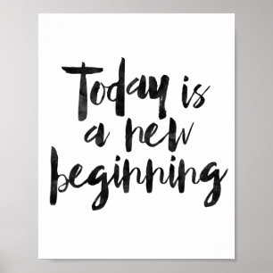 Poster Hoje é um começo novo
