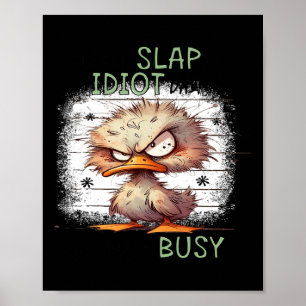Poster Hoje é um dia idiota, vou estar ocupado