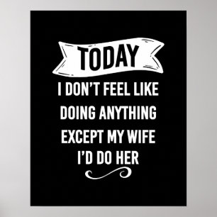 Poster Hoje eu não estou com vontade de fazer nada exceto