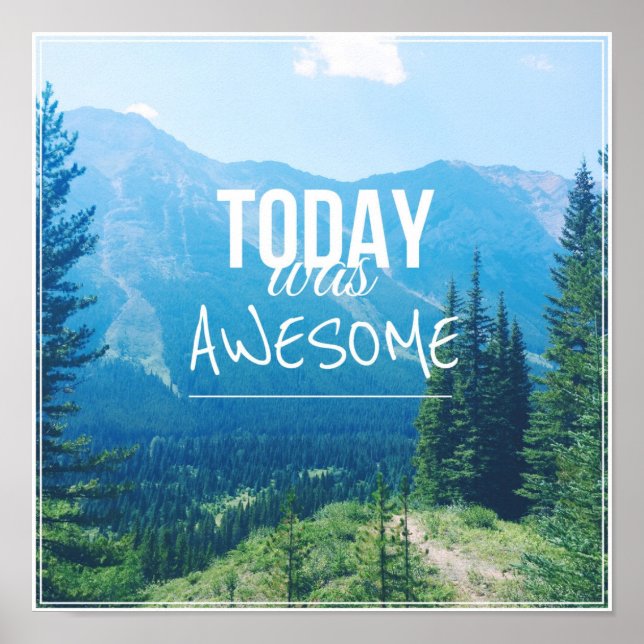 Póster Hoje Foi Incrível (Frente)