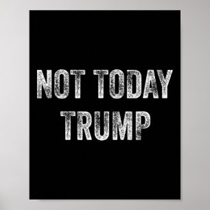 Poster Hoje Não É O Meu Presidente Pro Democracia