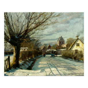 Póster Hoje Taastrup, fora de Copenhague