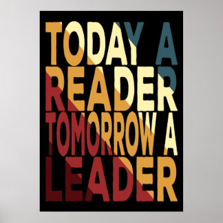 Poster Hoje um Leitor Amanhã um Líder