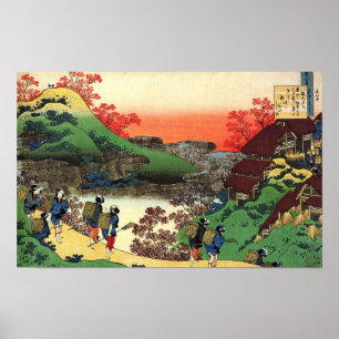 Poster Hokusai - arte japonesa - opinião legal da