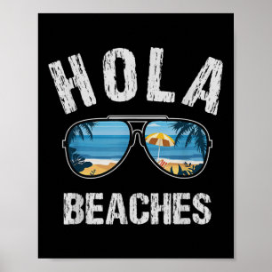 Poster Hola Praias Tanques De Verão Para Homens Com Féria