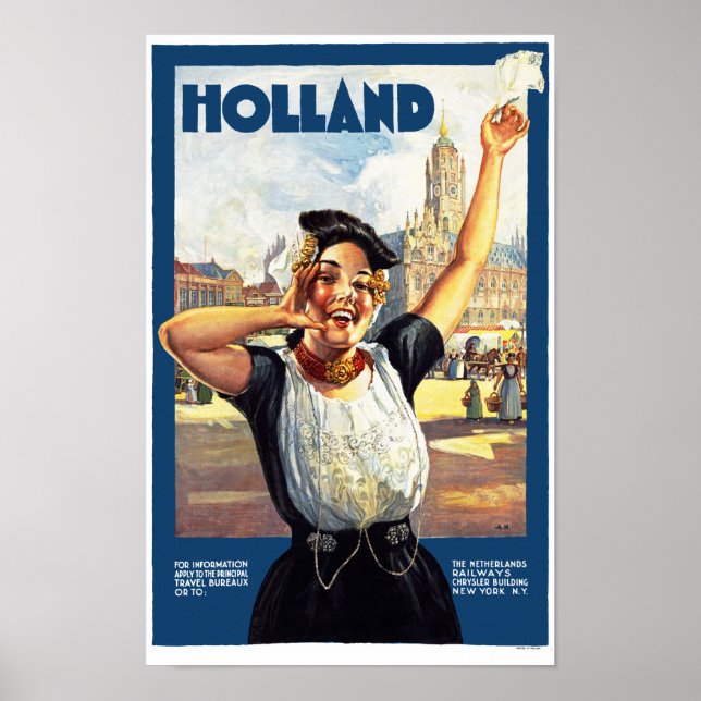 Poster Holanda (Frente)
