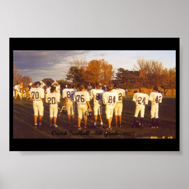 Póster HolandêsFutebol2 (Frente)