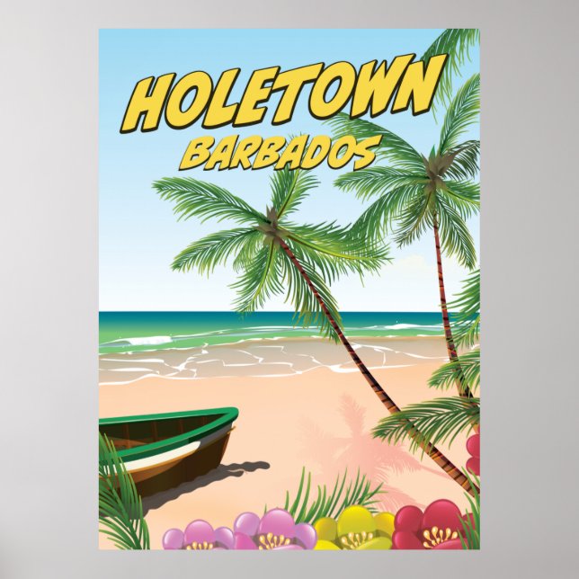 Poster Holetown Barbados (Frente)