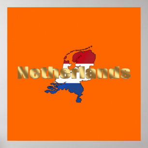 Poster (Holland) engrenagem holandesa holandesa do