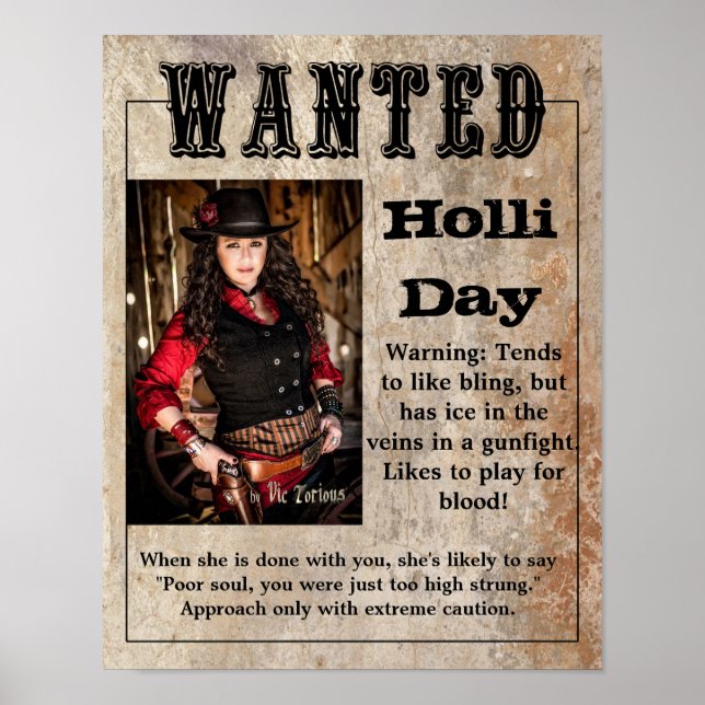Poster Holli Day (Frente)