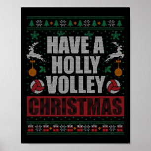 Poster Holly Voleibol Fingly Natal Natal Natal Natal Mens
