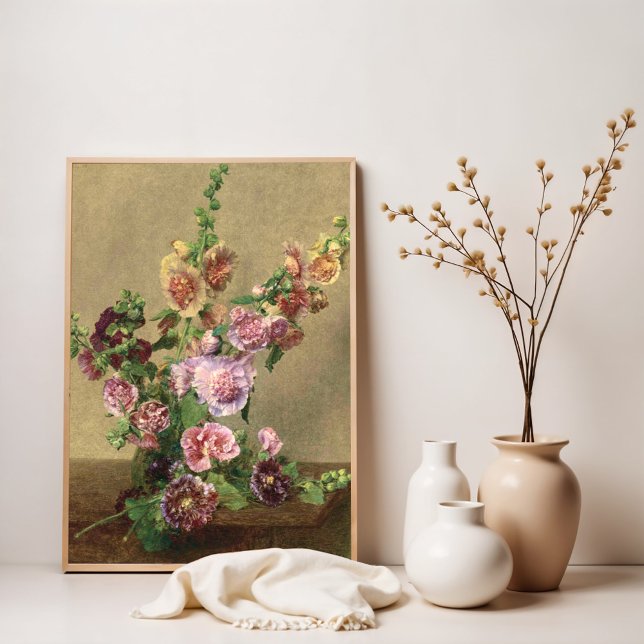 Poster Hollyhocks (Criador carregado)