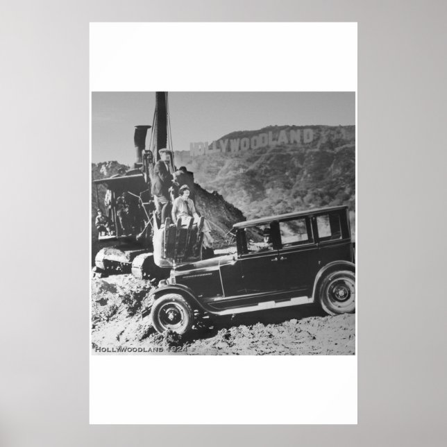 Póster Hollywoland 1924 (Frente)