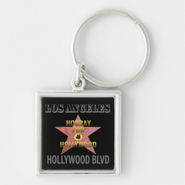 Poster Hollywood Blvd. Chaveiro (Frente)
