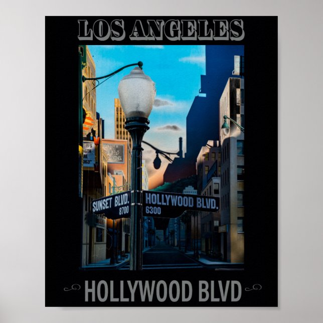 Poster Hollywood Blvd. Pôster (Frente)