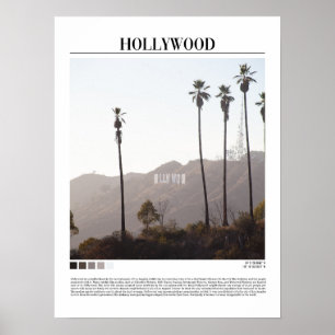 Poster Hollywood - Los Angeles (Estados Unidos)
