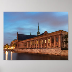 Poster Holmens Church Copenhagen Dinamarca