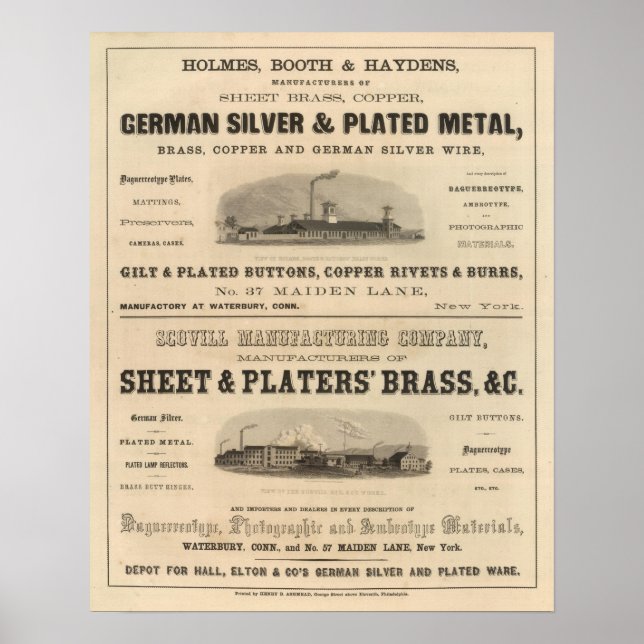 Póster Holmes, Booth e Haydens (Frente)