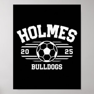 Poster Holmes Bulldogs Futebol Byll 2025 