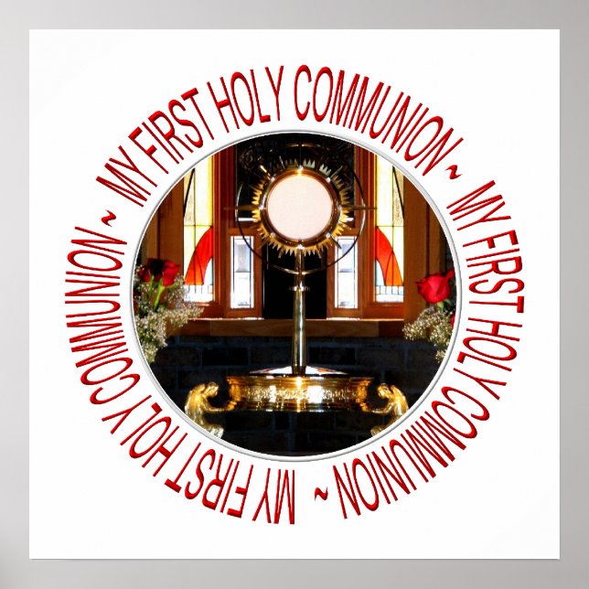 POSTER HOLY EUCHARIST - COMUNIDADE HOLY (Frente)