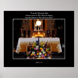 PÓSTER HOLY EUCHARIST - COMUNIDADE HOLY