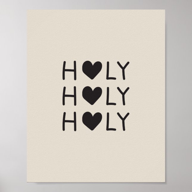 Poster holy holy holy  (Frente)
