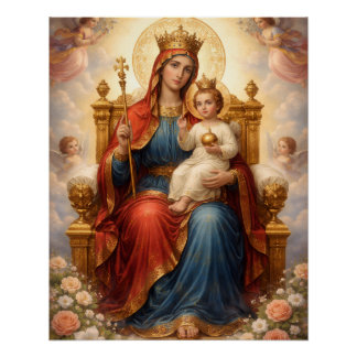 Póster Holy Mother of God – Divine Love & Protection´12