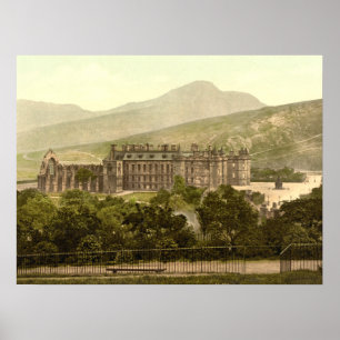 Póster Holyrood Palace, Edimburgo, Escócia