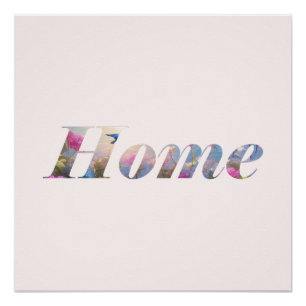 Póster Home