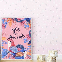 Poster Home Decor Motivacional ou sala de aula Inspiracio
