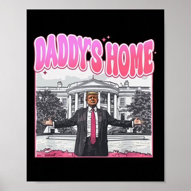 Poster Home Donald Trump 2024 (Frente)